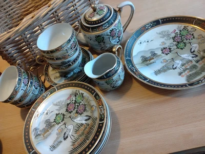 £30 • Buy Genuine Samurai China Tea Set Handpainted In Japan Reg No539405