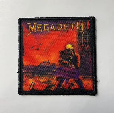 Megadeth Peace Sells Printed - For Sale Sew On Patch American Thrash Heavy Metal • $6.49