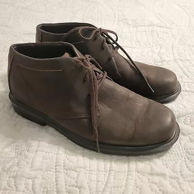 SAS Statesman Chukka Mens Size US 12 M Brown Leather Tripad Comfort Ankle Boots • $39.99