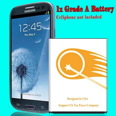 New For Samsung Galaxy S3 Internal Battery EB-L1G6LLA SGH-T999 SGH-I747 6220mAh • $17.84