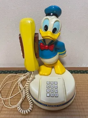 Disney Donald Duck Phone Rare Retro DK-650K Ship From Japan Vintage *USED Item • $633.28