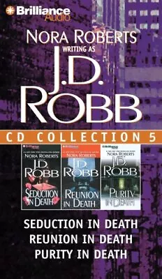 J. D. Robb CD Collection 5: Seduction In Death Reunion In Death Purity In ... • $15.70