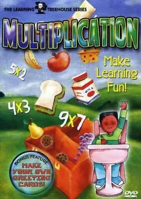 Learning Treehouse: Math - Multiplication - DVD - VERY GOOD • $10.44