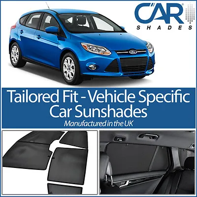 Ford Focus 5 Door 2011-18 CAR WINDOW SUN SHADE BABY SEAT CHILD BOOSTER BLIND UV • £84.98