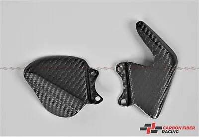 2004-2009 MV Agusta Brutale 910 Heel Plates - 100% Carbon Fiber • $59.40