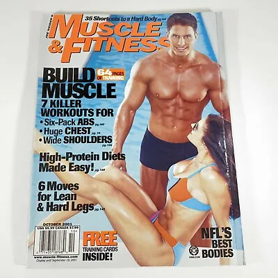 VTG Muscle And Fitness Magazine October 2001 • $14.95