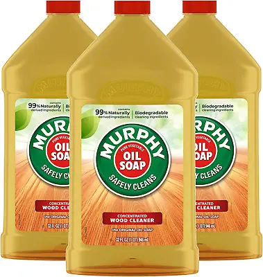 Murphy Oil Soap Wood Cleaner 32 Fluid Ounce 3 Count • $22