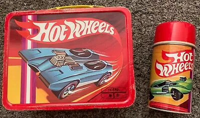 Vintage 1969 HOT WHEELS Metal Lunchbox - AS IS • $169.99