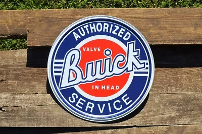 Authorized Buick Service Tin Metal Sign - Oldsmobile - Pontiac - GM - Retro • $19.97