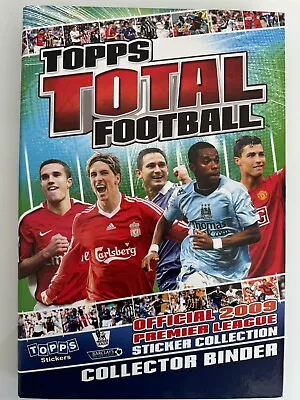 TOPPS Premier League Sticker Album 2009 COMPLETE W/Hardback Binder MINT Merlin’s • £39.99