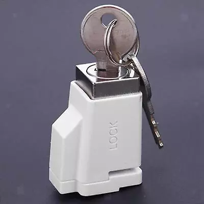 Window Locks Adjustable Sliding Door Lock With Key Window • $9.95