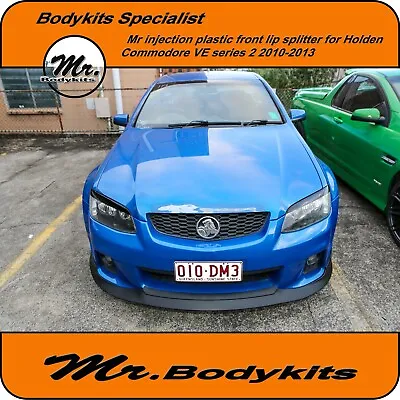 Mr. Front Bumper Lip Splitter For Holden Commodore VE Series 2 SS/SSV/SV6 10-13 • $239