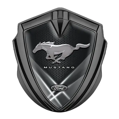 Mustang Emblem Side Badge Logo Handmade Metal Fender Decal Trunk Car Window • $27.50