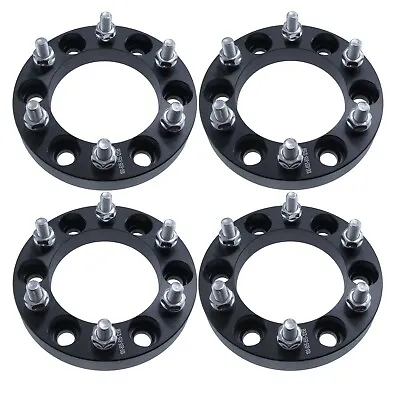 $90.46 • Buy 4pcs 1  6x5.5 Wheel Spacers Fits Toyota Tacoma 4Runner 6 LUG ONLY 25mm 6x139.7