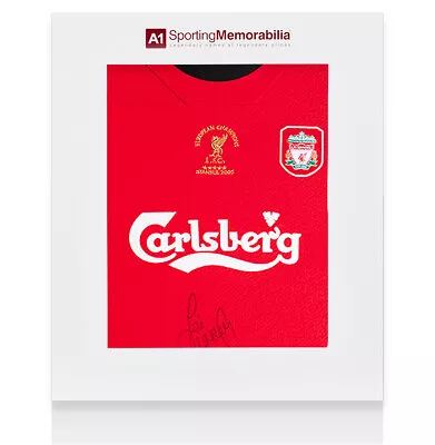 £155.99 • Buy Jamie Carragher Signed Liverpool Shirt - Istanbul 2005 Champions League Final -