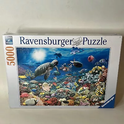 Brand NEW Ravensburger Under The Sea 5000 Piece Puzzle Sealed • $59.97