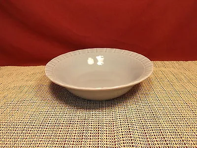 MSE Martha Stewart Dinnerware Basketweave Blue Pattern Cereal Bowl 7 1/4  • $5.99