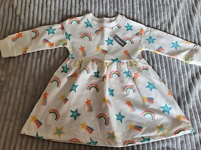 £6 • Buy Blue Zoo Debenhams Girls Rainbow Sweater Dress Age 3-4 Years BNWT