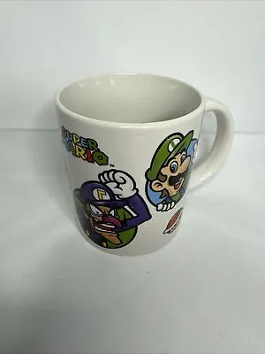 Super Mario Small Kids Mug Nintendo By Bonbon Buddies Wario Luigi Yoshi 2013 • £4.95