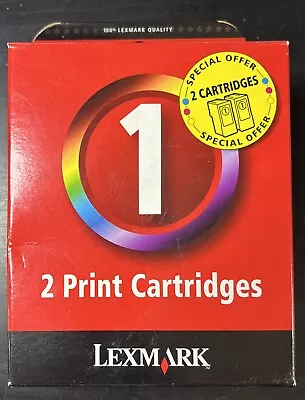 Genuine Lexmark No.1 X2300 Z730 X2 Cartridges NOS • £11.99