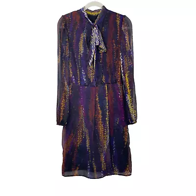 W118 By Walter Baker Womens Dress Purple Medium Polyester Lucy Neck Tie • $29.99