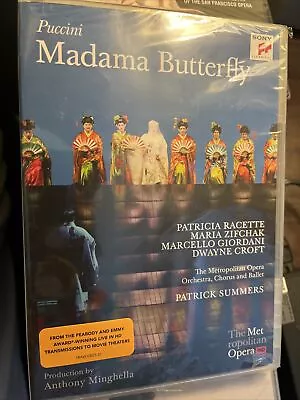 MADAMA BUTTERFLY NEW DVD Puccini The Metropolitan Opera • $12