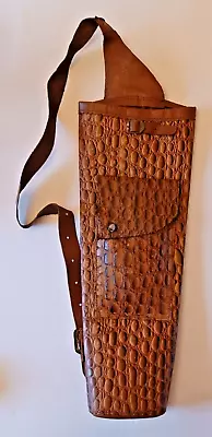 Vintage Archery Alligator/Crocodile Quiver • $24.99