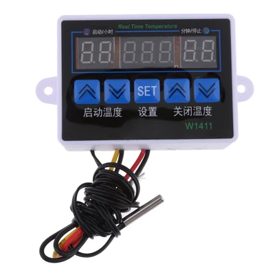 £6.08 • Buy W1411 Intelligent Microcomputer LED Thermostat Switch Temperature Controller