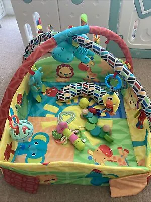 Bright Starts 5 In 1 Ball Activity Play Gym With Lights Music And Extra Toys • £29