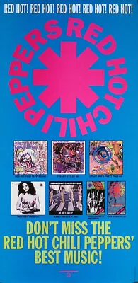 $34.99 • Buy Red Hot Chili Peppers 1992 Original Catalog Small Promo Poster (12 X 24)