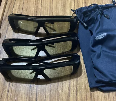 3 X Samsung SSG-2100AB Active 3D Glasses 3 Pairs • $25
