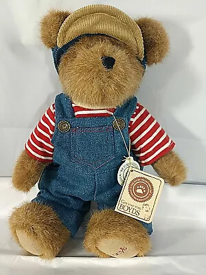 Boyds Bear Macy's TJ's Best Dressed Collection  Bear Overalls NWT Style 94165MA • $29.99