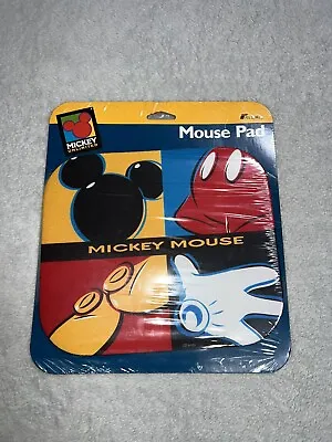 Vintage 1996 Disney Mickey Mouse Computer Mouse Pad Apple Macintosh Microsoft • $25