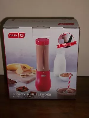 Dash Mighty Mini Blender Red NIB Smoothies Fruits Veggies 10 Oz. • $3.75