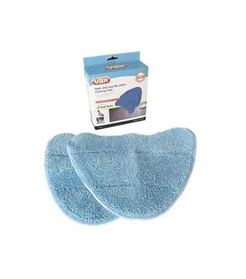 Vax Genuine Type 1 Microfibre Cleaning Pads X2 / BRAND NEW BOX HAS DAMAGES • £8.88