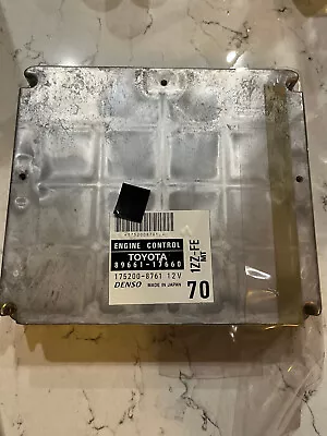 89661-17660 Toyota MR2 MR-2 2002 1zz-fe MT Ecm Ecu Computer • $125