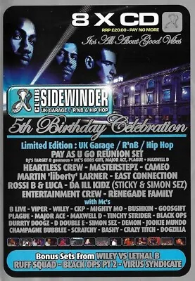 Sidewinder UK Garage - 5th - CD Pack • £14.99