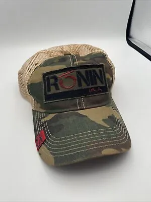 Ronin Tactics Tu Lam Hat Camouflage Snap Back • $250