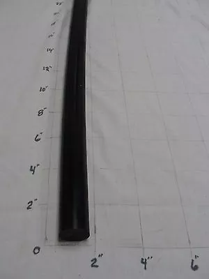 Urethane/polyurethane Rod 1 1/4  X  35 3/4   55 A Black Part #2770 • $147