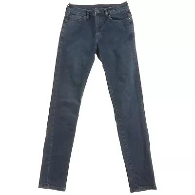 H&M Skinny Blue Jeans Womens 30 Dark Blue • $17.99