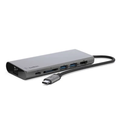 $79.99 • Buy Belkin USB-C Multimedia Hub With HDMI And Ethernet And Power Delivery