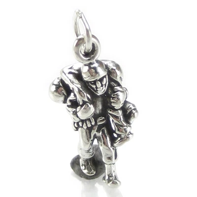£16.75 • Buy Wounded Soldier Carried By Hero Sterling Silver Charm .925 X 1 Battle
