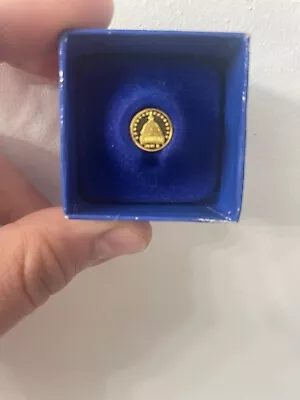 Ronald Reagan Ultra Miniature Vintage Solid 24k Gold • $20