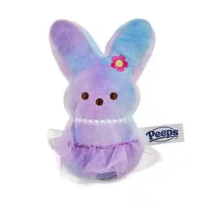 Peeps 6  Plush Marshmallow Scented Bunny With Tutu Easter 2024 • $13.49