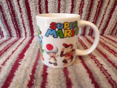 NINTENDO 2012 SUPER MARIO SMALL CHILDREN’S MUG 8.5cm Tall Excellent Condition • £2.50