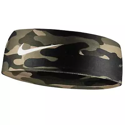 Nike Fury Printed Headband Medium Olive Camoflash • $35