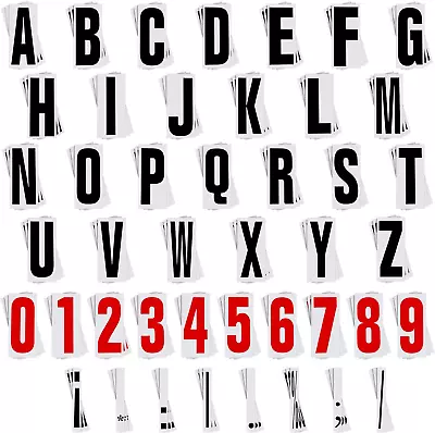 400 Pcs 8 Inch Marquee Sign Letters Flexible Plastic Letters For Outdoor Signs B • $93.07