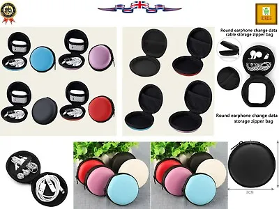 Cable Organiser Earphone Bag Electronics Accessory Case Travel Gadget PhonePouch • £3.23