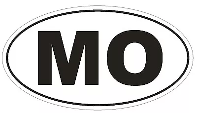 MO Missouri EURO OVAL Bumper Sticker Or Helmet Sticker D471 Macau Country Code • $1.39