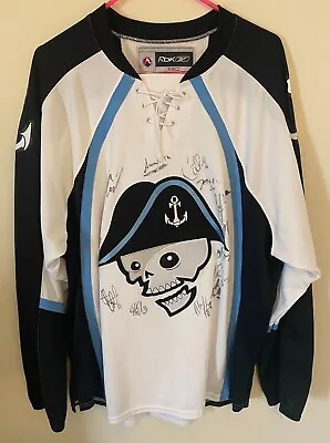 Autographed Signed Milwaukee Admirals AHL Reebok White Hockey Jersey Size XL • $999.99